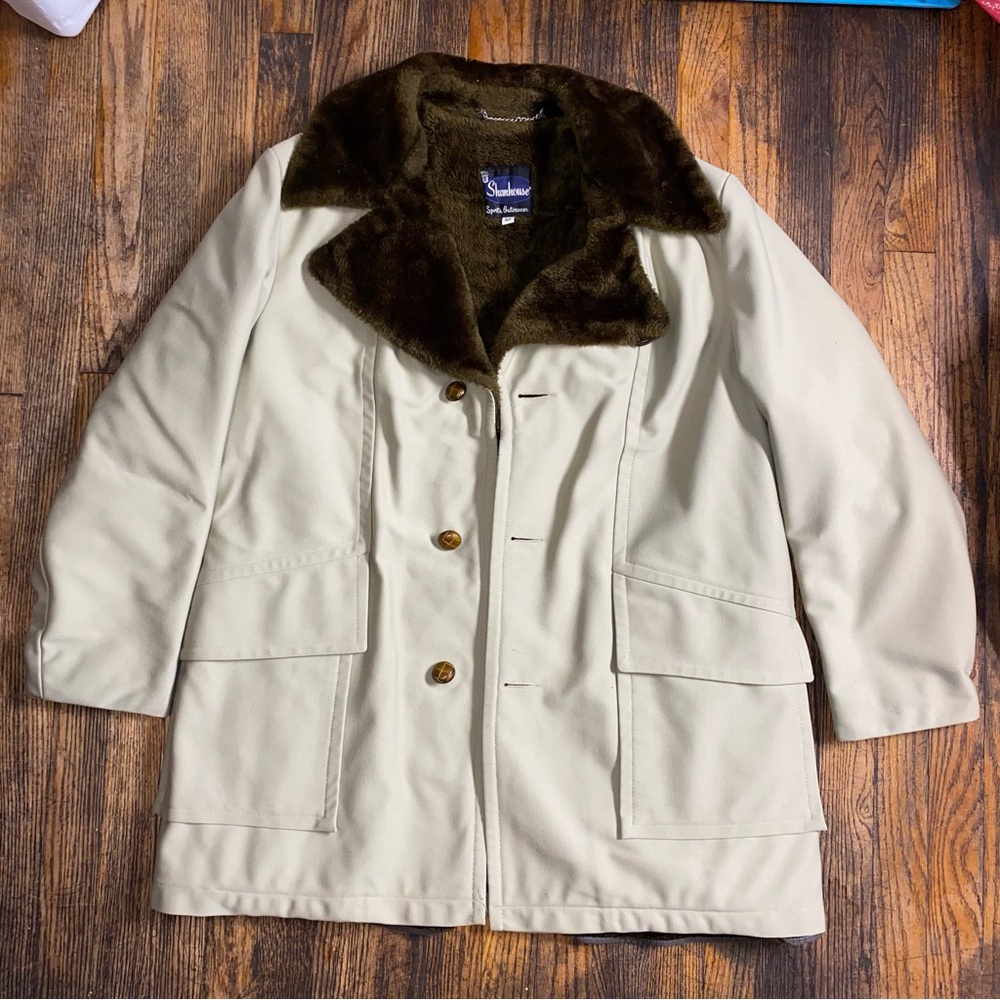 Shanhouse Vintage Sports Outerwear Lines Coat Size 42